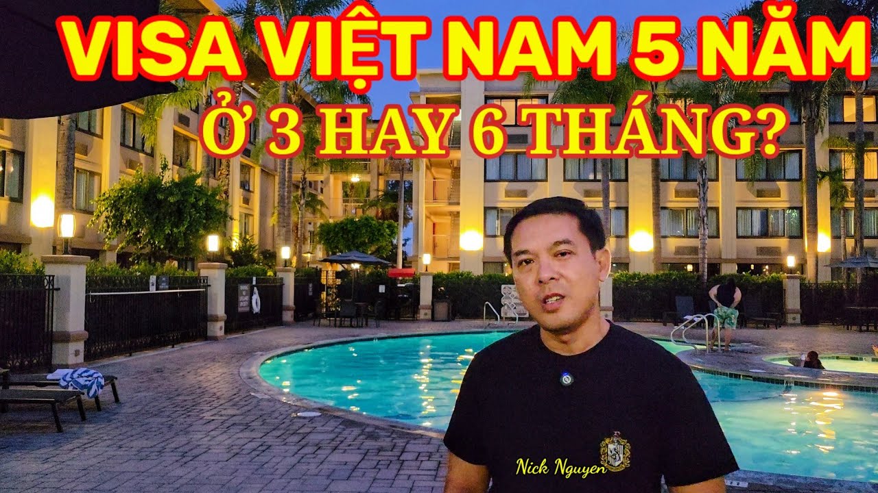 VISA VIỆT NAM 5 NĂM LƯU TRÚ ĐƯỢC 3 HAY 6 THÁNG? MIỄN VISA CHO NƯỚC NÀO? || Nick Nguyen