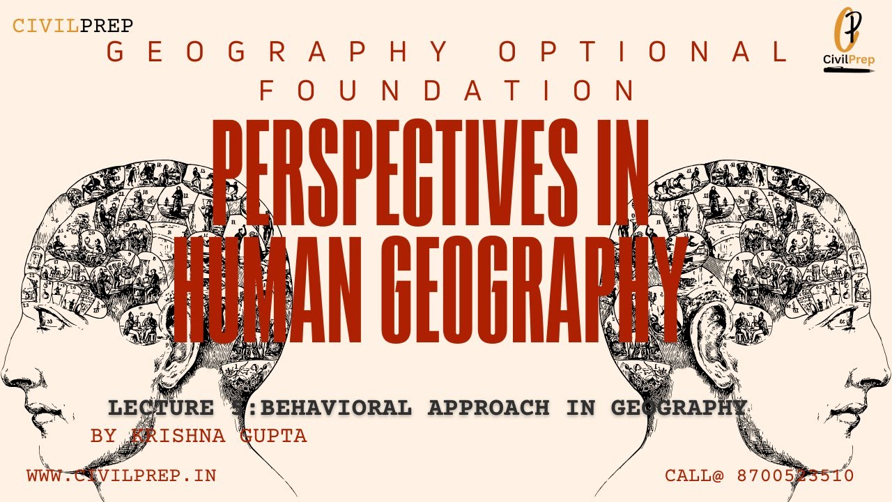 Free Geography Optional Foundation 2026 - Lecture 5: 