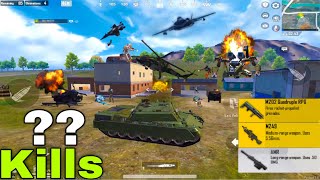 Deadly☠️ Tank + M202 + M249 + AMR vs Helicopter, Hovercraft, Robot, War Payload 3.0💥|| PUBG MOBILE screenshot 4