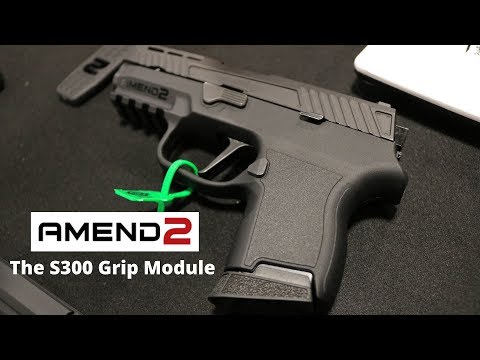 A Smaller P320? Amend2's S300 Grip Module -- Shot Show 2020