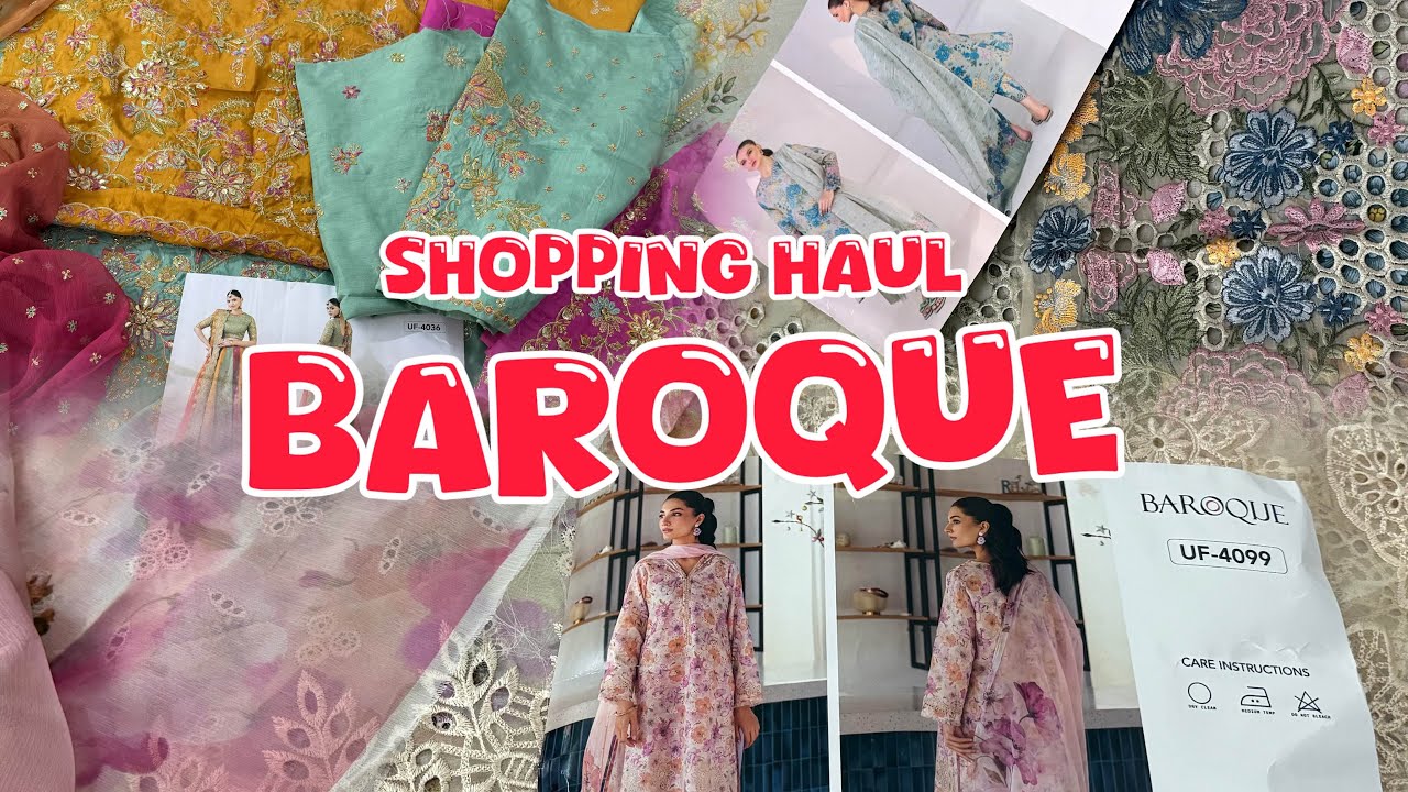 Baroque Shopping Haul 2025 || Baroque Fancy Collection 