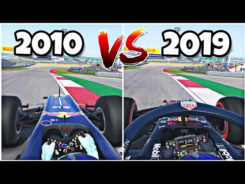 19 Red Bull Rb15 Vs 10 Red Bull Rb6 At Austin F1 19 Youtube