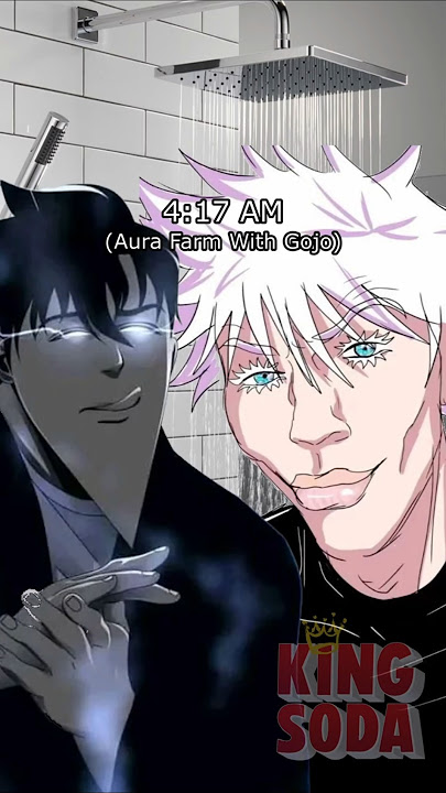 Don't Drop Anything Around Gojo Unless You're Sung Jinwoo #sololeveling #jujutsukaisen #anime