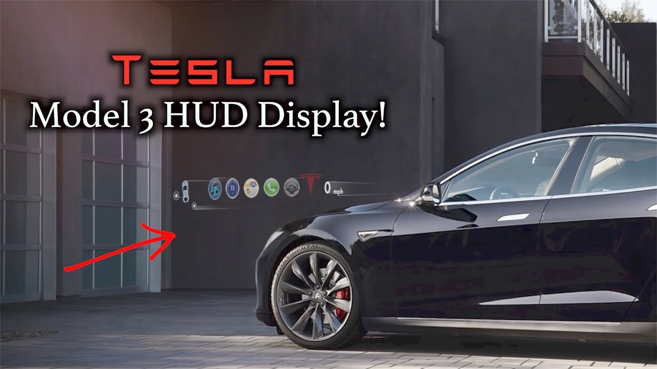 The Tesla Model 3 should have a heads-up display