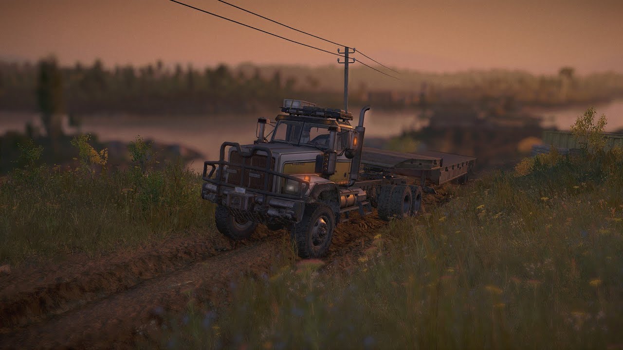 SnowRunner. Review el Western Star 6900 XD. Contrato Contando Pérdidas en HarvestCorp. Parte 2.