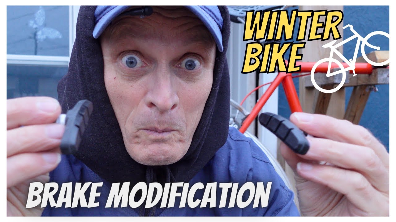 Winter Bike Chronicles 4, new Brake Pads and Bike Index Registration