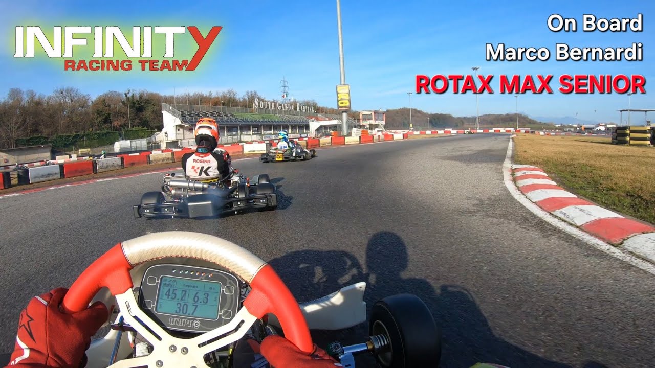 On Board Marco Bernardi ROTAX MAX SENIOR (Infinity Team) South Garda Karting