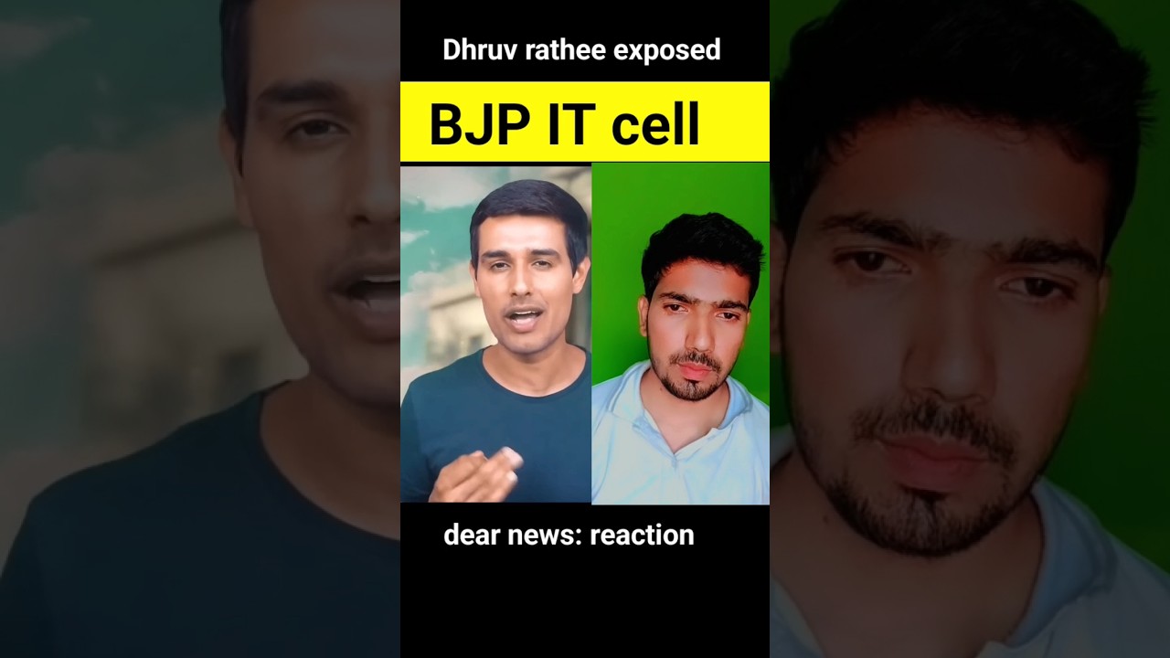 Dhruv rathee on BJP IT cell 