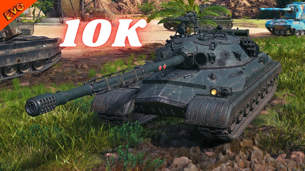 IS-7  10K Damage  World of Tanks Gameplay
