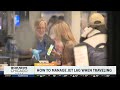 Effectively managing jet lag while traveling