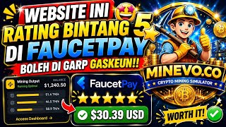🔥 PROVEN! This Mining Website Has a 5-Star Rating on FaucetPay