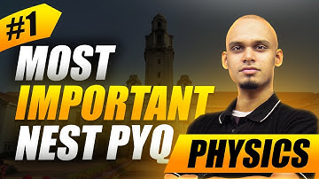 NEST Physics PYQ with Detailed Solution | NISER | CEBS | Q1