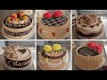 10 ideas para decorar pasteles con crema de chocolate y rosas rojas