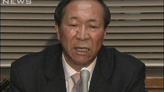 普天間問題で総理を批判　社民・重野幹事長（09/12/28）