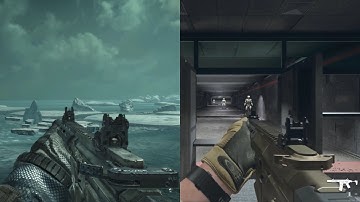 Honey Badger Comparison (Ghosts vs MWII)