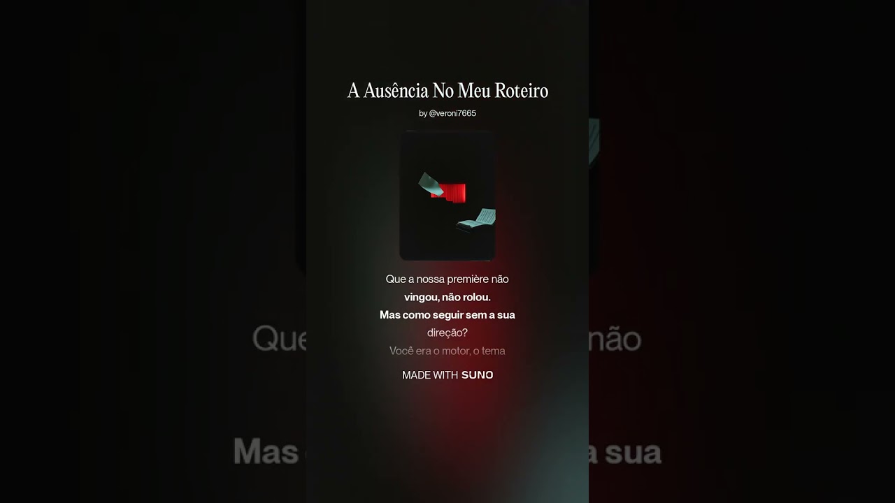 A Ausência No Meu Roteiro