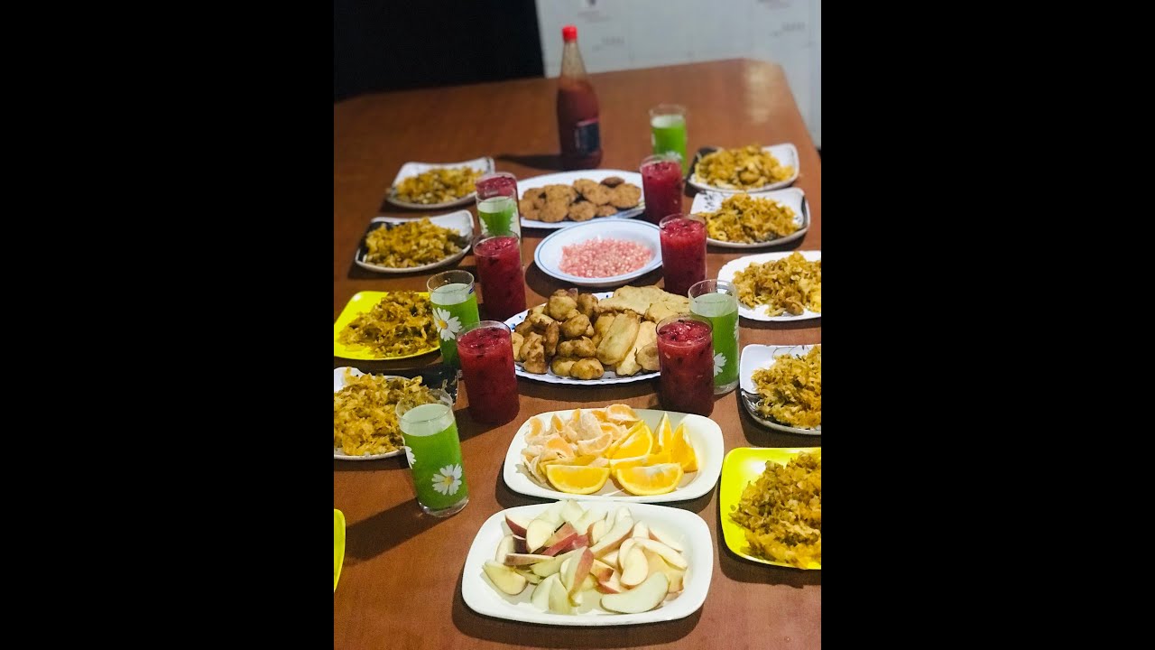 Iftharday11on my table softporotta and kothuporotta,pazhampori watermeloncrush.