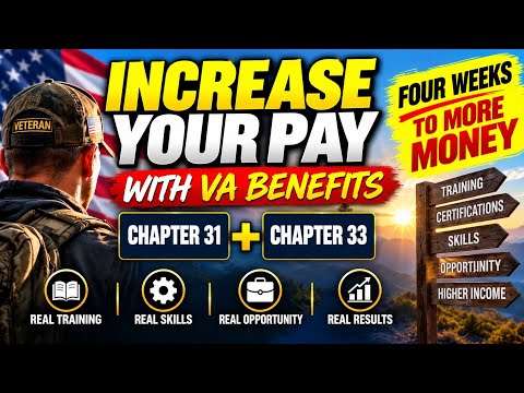 INCREASING YOUR PAY WITH VA BENEFITS using your Chp 31 & 33 GI Bill and VR&E Aren t Just for College