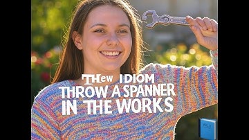 THROW A SPANNER IN THE WORKS | Meaning | Sentences