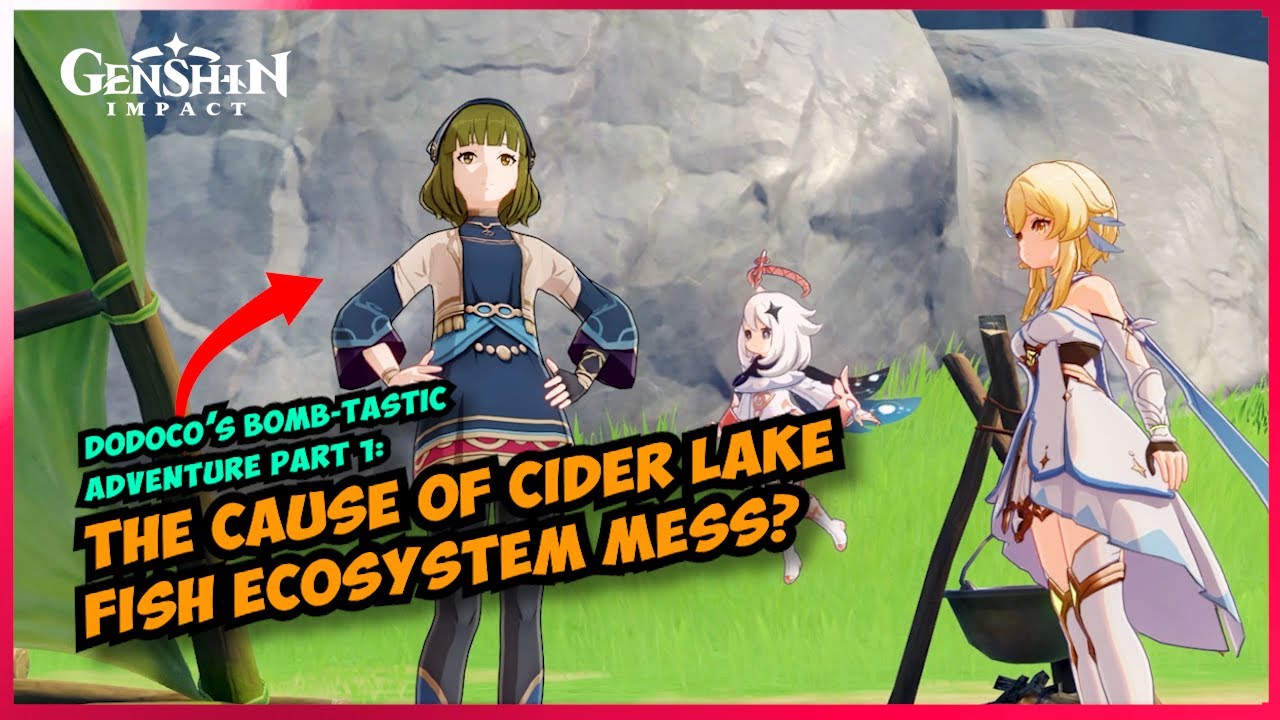 Hidden NPC in Dodoco's bomb-tastic Adventure part 1 | Genshin Impact Event