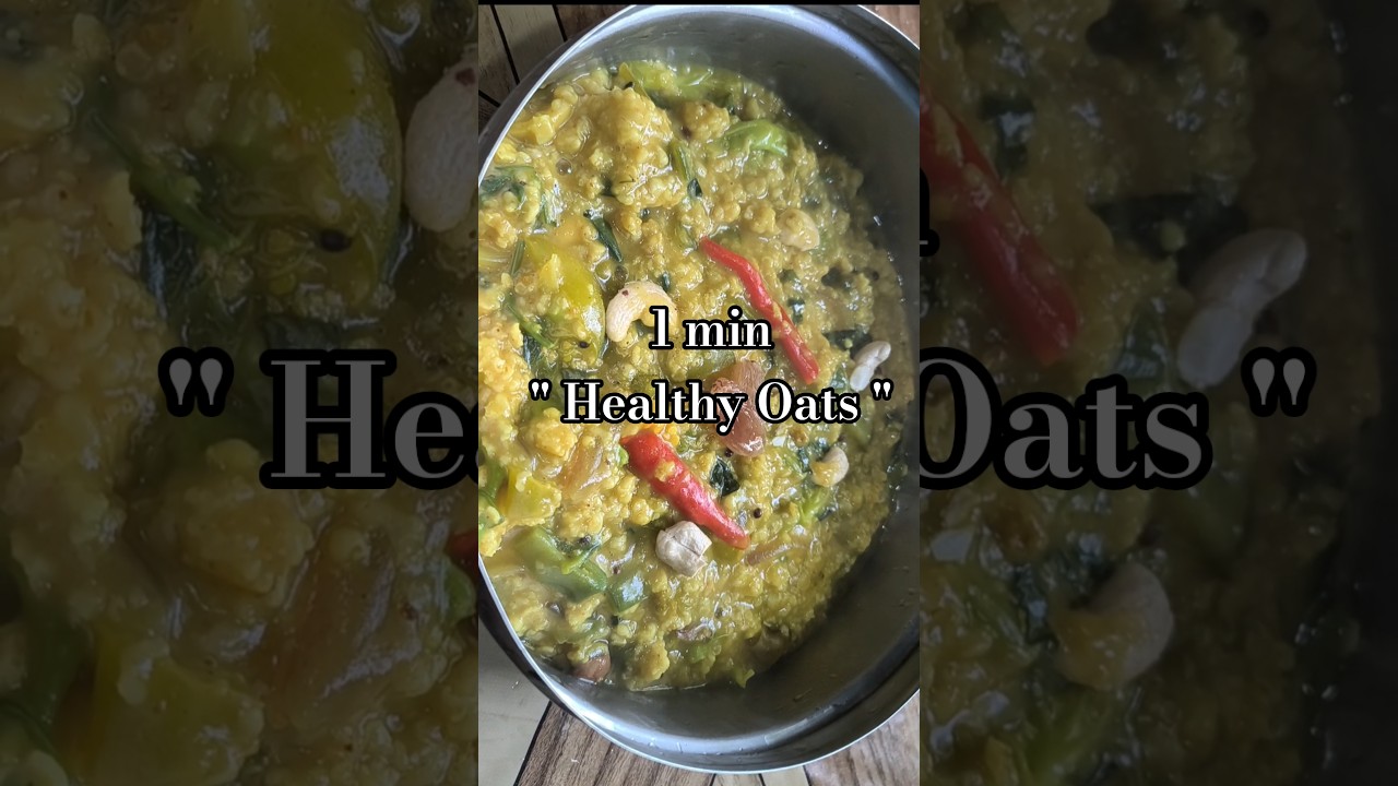 “Healthy Veggie Oats Recipe | Easy & Quick Breakfast”
