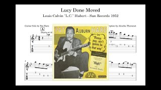 Pat Hare // Lucy Done Moved (L.C. Hubert) // Note for Note