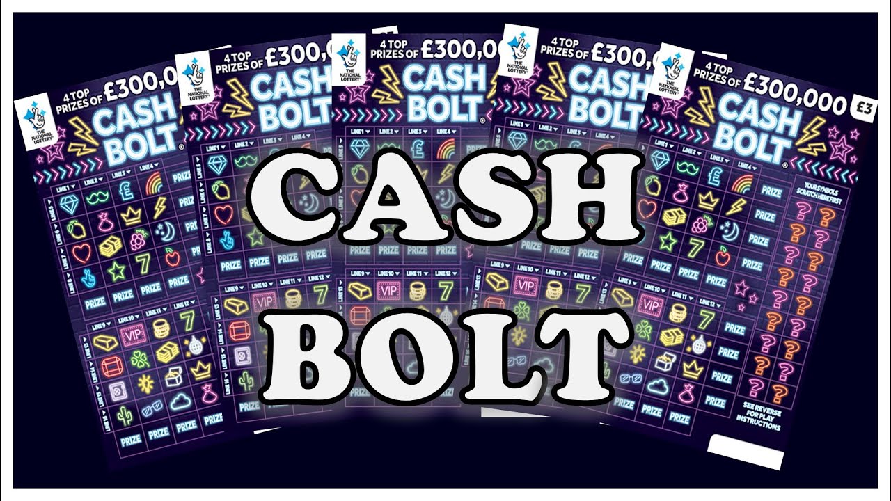 ⚡Cash Bolt ⚡New Scratchcards💰 YouTube