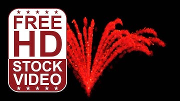 Free Stock Videos – abstract animated colorful orange red rockets fireworks launching
