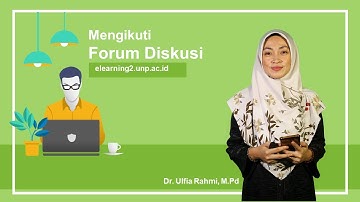 Tutorial elearning2 unp (user mahasiswa) | Mengikuti Forum Diskusi