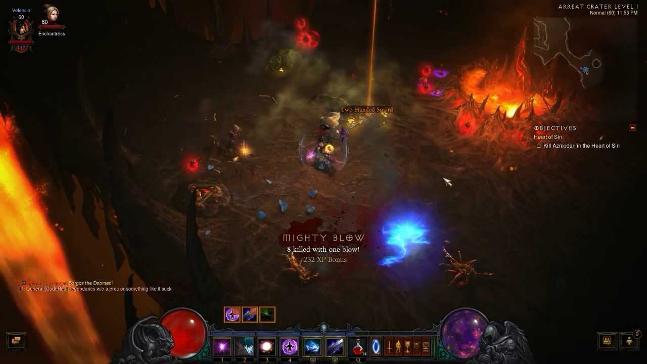 Diablo 3 PTR - Todays Legendary Find 3 - The Grandfather + The Compass Rose  - YouTube
