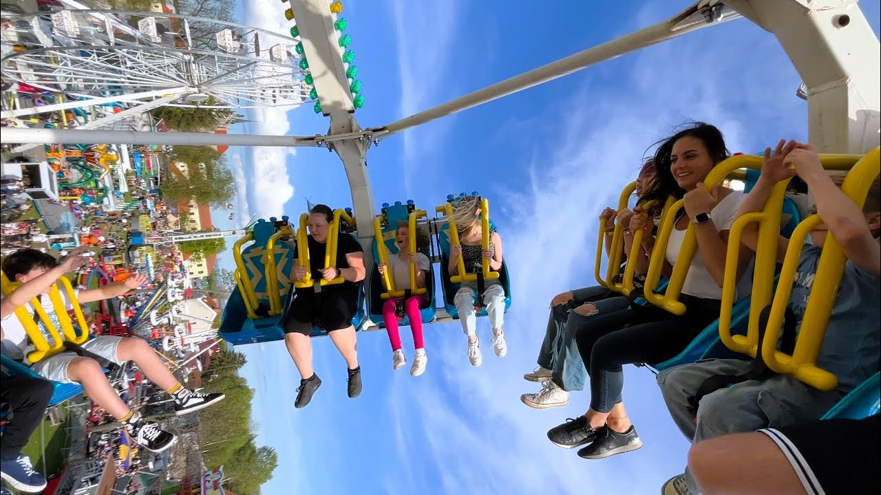 Atrakce Extreme No Limit POV na Sedlecké pouti 2025 - Nejlepší kolotoče v Kutné Hoře