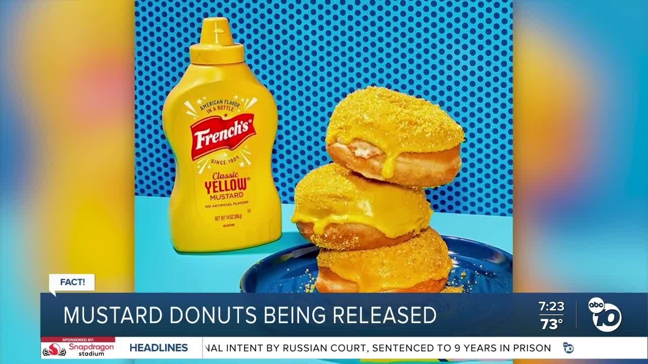 Fact or Fiction: New York bakery making mustard donuts?