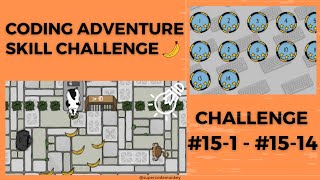 Famous CODE MONKEY: SKILL MODE🍌: PART 3: LOGIC & EVENTS - CHALLENGE #15-1 - #15-14 (KEY TO SUCCESS) Wealth