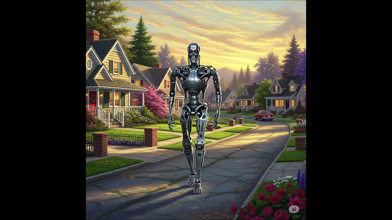 When The Terminator Crashes Kinkade: Hyper-Dissonance and the Hidden Cost of Perfect Comfort