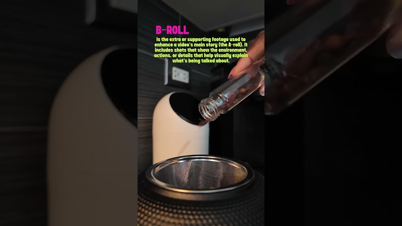 Broll helps you tell a better story! 