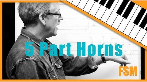 Five part writing for Horns with Fred Stickley, Session 13