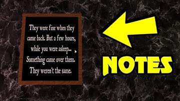 PIGGY DISTORTED MEMORY ALL NOTES!! (Secrets) | Locations & Information | Roblox Piggy New Update