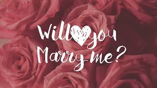 Will you marry me screensaver| Marry me banner| Proposal Screensaver
