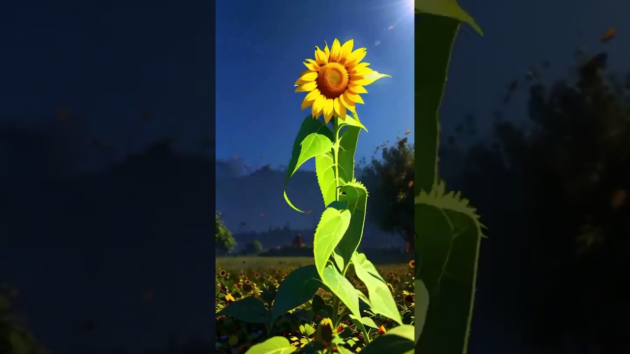 🌻special dancing sunflower music magic ✨