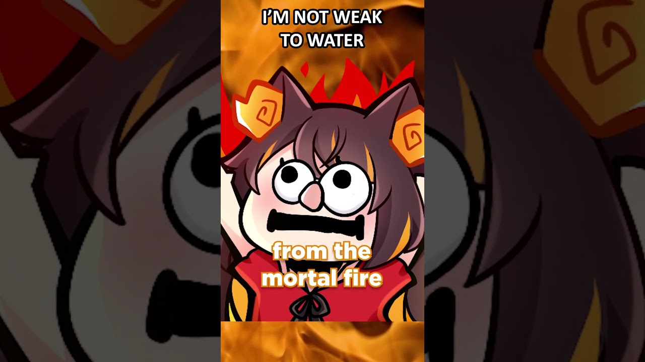 I'M NOT WEAK TO WATER