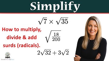 How to Add, Multiply, and Divide Square Roots Fast!