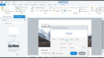 Using Text Styles to Format Hyperlinks in Articulate Storyline