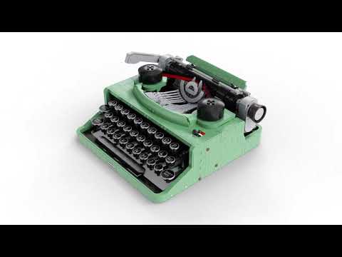 LEGO® Ideas: Írógép (21327) video