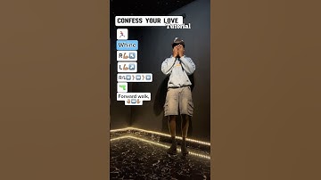 Confess your love dance tutorial ✅ #shorts #tutorial