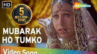 Mubarak Ho Tumko Ye Shaadi | Haan Maine Bhi Pyaar Kiya | Akshay Kumar, Karishma Kapoor| Udit Narayan