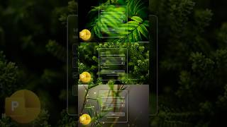 Nature Glassmorphism Login Page PowerPoint Tutorial