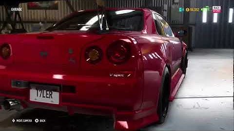 NFS Payback: Nissan Skyline GT-R V-spec 1999 (Tyler’s Car)