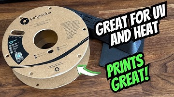 Great for Automotive or Outdoors - Polymaker Polylite ASA: UV and High Heat Resistance