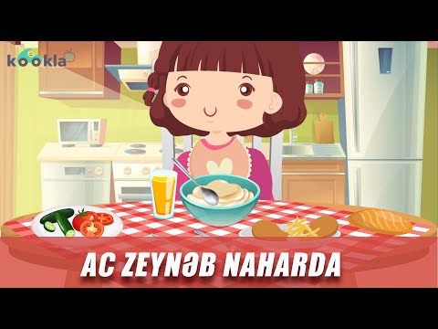 BİRLİKDƏ SAĞLAM QİDALANAQ! ZEYNƏB NƏ YEYİR? (Azərbaycan dilində cizgi filmlər)