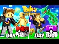 I SPENT 100 DAYS In *LUCKY BLOCK* PIXELMON... Here's What Happened